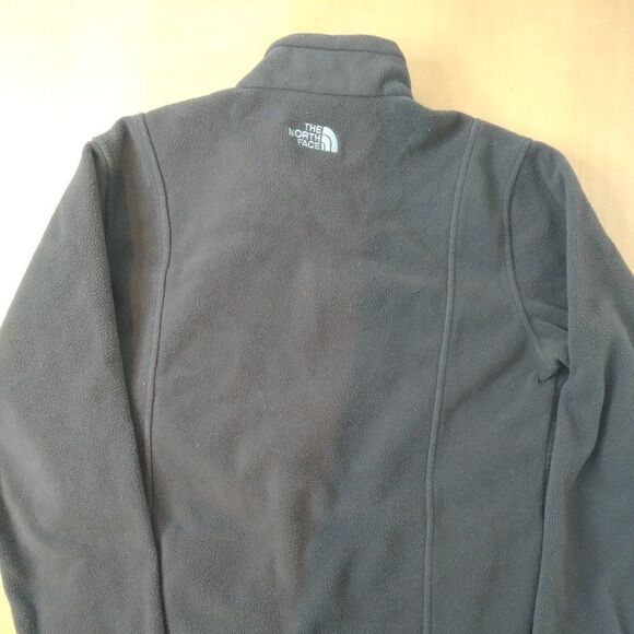 North Face Zipper Fleece Jacket Brown - Picture 4 of 8